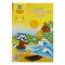 Картон цветной А4, Мульти-Пульти, 7л., 7цв., гофрированный, "Енот в волшебном мире"