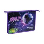 Папка для тетрадей 1 отделение, А4, ArtSpace "Goal", 340*240*40мм, пластик, на молнии