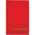 Визитница настольная OfficeSpace на 96 визиток, 3 ряда, ПВХ, красный