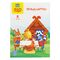 Картон белый А4, Мульти-Пульти, 8л., мелованный, в папке, "Енот в сказке"
