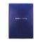 Книга учета OfficeSpace, А4, 160л., клетка, 200*290мм, бумвинил, цвет синий, блок офсетный