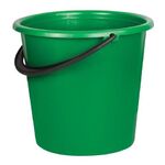 Ведро 10 л, без крышки, пластиковое, хозяйственное, УСИЛЕННОЕ, цвет ассорти, мерная шкала, LAIMA, 603895