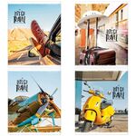 Тетрадь 48л., А5, клетка ArtSpace "Путешествия. Let`s go travel", эконом