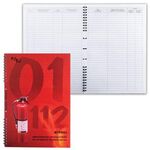 Журнал регистрации инструктажа по пожарной безопасности, 50 л., картон, на гребне, А4 (204х290 мм), 18с1-50