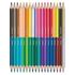 Карандаши двусторонние MAPED (Франция) "ColorPeps Duo", 18 штук, 36 цветов, трехгранные, 829601