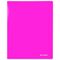 Папка 40 вкладышей BRAUBERG "Neon", 25 мм, неоновая розовая, 700 мкм, 227454