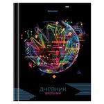 Дневник 1-11 класс 40 л., твердый, BRAUBERG, глянцевая ламинация, "Internet", 106619