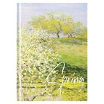 Бизнес-блокнот А4, 160л., OfficeSpace "Живопись. Spring", матовая ламинация