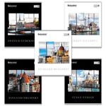 Тетрадь А5, 48 л., BRAUBERG, клетка, выборочный лак, ПУТЕШЕСТВИЯ, 401826