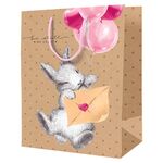 Пакет подарочный 11*14*6,5см ArtSpace "My heart", крафт