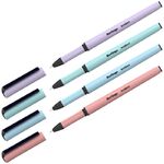 Ручка гелевая Berlingo "Instinct" черная, 0,5мм, корпус ассорти