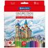Карандаши цветные мягкие BRAUBERG АКАДЕМИЯ, 24 цвета, шестигранные, грифель 3 мм, 181866