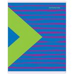 Тетрадь предметная 48л. MESHU "Bright splash" - Литература, матовая ламинация, выборочный УФ-лак