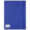 Скоросшиватель пластиковый BRAUBERG, А4, 130/180 мкм, синий, 220385
