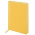 Ежедневник недатированный МАЛЫЙ ФОРМАТ А6 (100x150 мм) BRAUBERG "Select", балакрон, 160 л., желтый, 111684