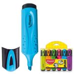 Набор текстовыделителей MAPED (Франция) 6 шт., АССОРТИ, "Fluo Peps Classic", линия 1-5 мм, 742557