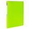 Папка 20 вкладышей BRAUBERG "Neon", 16 мм, неоновая, зеленая, 700 мкм, 227448