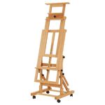 Мольберт напольный студийный трансформер Гамма "Старый мастер", 60*65*142 (300)см, для двух холстов,