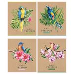 Тетрадь 48л., А5, клетка ArtSpace "Рисунки. Bird", суперэконом