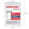 Бейдж вертикальный БОЛЬШОЙ (120х90 мм), на зеленом шнурке 45 см, 2 карабина, ОФИСМАГ, 235721