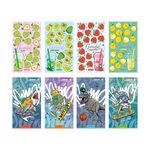 Блокнот А6 32л. на скрепке ArtSpace "Ассорти. Микс"