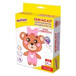 Набор для шитья игрушки из фетра "Медвежонок", ЮНЛАНДИЯ, 664492