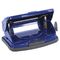 Дырокол металлический BRAUBERG "Universal+", до 20 листов, ассорти (синий/черный), 222525
