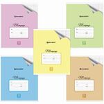 Тетрадь 12 л. BRAUBERG "ЭКО", клетка, обложка плотная мелованная бумага, ПАСТЕЛЬНАЯ С УГОЛКОМ, 104503