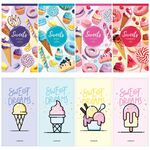 Блокнот А6 24л. на скрепке ArtSpace "Food trends. Микс"