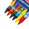 Восковые мелки утолщенные BRAUBERG, 6 цветов, 222965