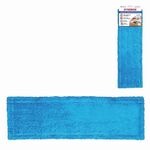 Насадка МОП плоская для швабры/держателя 40 см, карманы (ТИП К), микрофибра, LAIMA "Эконом", 603116