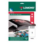 Фотобумага САМОКЛЕЯЩАЯСЯ глянцевая, А4, 85 г/м2, 25 листов, LOMOND, 2410003