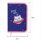 Пенал BRAUBERG, 1 отделение, ткань, 20х14 см, "Space Cat", 229278