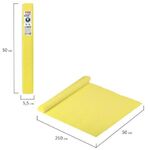 Бумага гофрированная/креповая (ИТАЛИЯ) 180 г/м2, 50х250 см, карминно-желтая (574), BRAUBERG FIORE, 112614