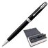 Ручка шариковая PARKER "Sonnet Core Matt Black CT", черный матовый лак, палладий, черная, 1931524