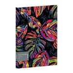 Папка с пружинным скоросшивателем Berlingo "Neon Paradise", 17мм, 600мкм, с рисунком, с внутр. карманом