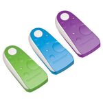 Набор ластиков BRAUBERG "FRUITY" 3 шт., 57х24х15 мм, белые, пластиковый футляр ассорти, 229563