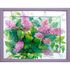 Картина стразами (алмазная мозаика) 30х40 см, ОСТРОВ СОКРОВИЩ "Сирень", без подрамника, 662571