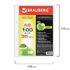 Папки-файлы МАЛОГО ФОРМАТА (148х210 мм), А5, ВЕРТИКАЛЬНЫЕ, КОМПЛЕКТ 100 шт., 35 мкм, BRAUBERG, 221714
