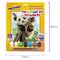Раскраска по номерам А4 "Панда", С АКРИЛОВЫМИ КРАСКАМИ, на картоне, кисть, ЮНЛАНДИЯ, 664160