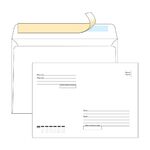Конверт C5, OfficeSpace, 162*229мм, с подсказом, б/окна, отр. лента