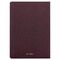 Тетрадь 48 л. в клетку обложка кожзам под рогожку, сшивка, A5 (147х210мм), БОРДОВЫЙ, BRAUBERG MOVE, 403844