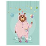 Блокнот МАЛЫЙ ФОРМАТ (105x152 мм), А6, 40 л., гребень, фольга, TWIN лак, клетка, "МИКС 5" (8 видов), 099050