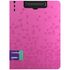Папка-планшет с зажимом Berlingo "Neon" А4, пластик (полифом), 1800мкм, розовый неон