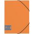 Папка на резинке Berlingo "Fuze" А4, 600мкм, оранжевая