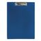 Доска-планшет STAFF с прижимом А4 (315х235 мм), пластик, 1 мм, синяя, 229222