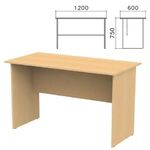 Стол письменный "Канц", 1200х600х750 мм, цвет бук невский, СК22.10