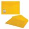 Папка-конверт с кнопкой BRAUBERG А4 до 100 л. непрозрачная желтая СВЕРХПРОЧНАЯ 0,2 мм, 270473