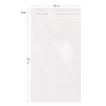 Пакет с клеевым краем OfficeSpace, 10*15+4см, БОПП, 25мкм