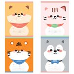 Тетрадь 12л., частая косая линия MESHU